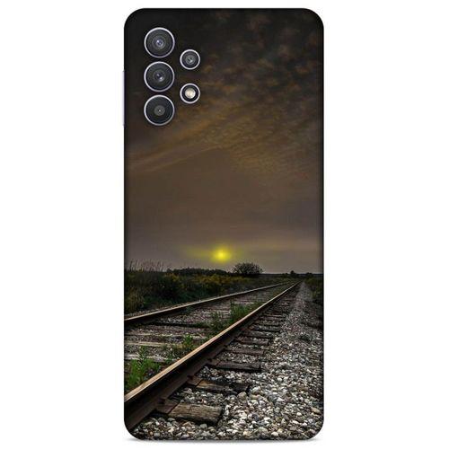 Lopard Samsung Galaxy A32 Uyumlu Kılıf Gece'S (33) Hybrid Kılıf Demiryolu