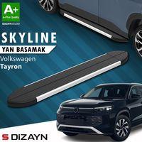 S-Dizayn VW Tayron 2 Skyline Aluminyum Yan Basamak 193 Cm 2024 Üzeri A+ Kalite
