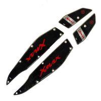 YAMAHA Yamaha Xmax 2014 - 2017 Uyumlu Kırmızı Krom Ayak Basamak