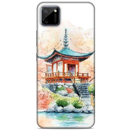 Oppo Realme C11 Kılıf Japonya (39) Liquid Crystal Kılıf Japon Evi