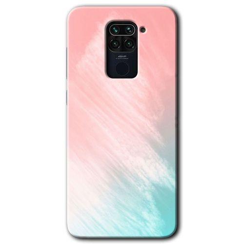 MRCİLETİSİM Xiaomi Redmi Note 9 Kılıf Kapak - Art Design 25 +Hayalet Ekran Yandan Gözükmez