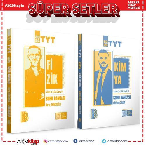 Benim Hocam Yayınları TYT Fizik ve Kimya Soru Bankası Seti 2 Kitap