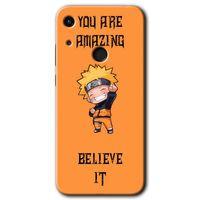 Huawei Y6s 2019 Kılıf HD Desen Baskılı Arka Kapak + Temperli Cam - Kendine İnan