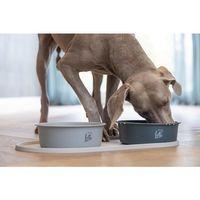 Beeztees DBL Mama Su Kabı Servisi, Silikon, Kaymaz, Bej, 55x30x1,7cm