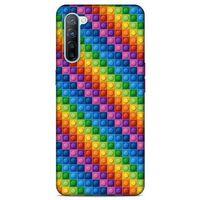Lopard Oppo Reno 3 Uyumlu Kılıf BloX (3) Kapak Karışık Çok Renkli