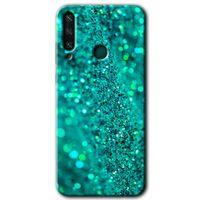 Potkal Hediye Fabrikası Huawei Y6P Kılıf HD Desen Baskılı Arka Kapak - Diamonds