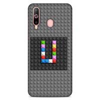 Lopard Samsung Galaxy A60 Uyumlu Kılıf BloX (33) Hybrid Kılıf U Harfi