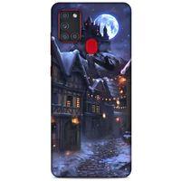 Samsung Galaxy A21s Kılıf Snowix (48) Bumper Kılıf Karışık Renkli