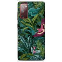 Samsung Galaxy S20 Fe Uyumlu Kılıf Yeşil Delisi (30) Silicone Case Cami Yeşili