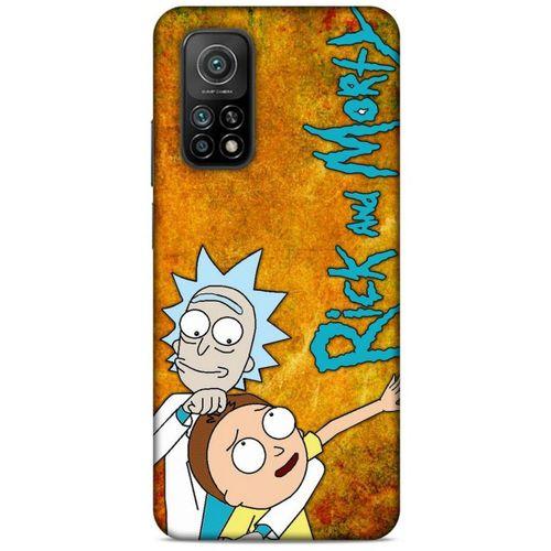Xiaomi Mi 10T 5G Uyumlu Kılıf Rick And Morty (13) Silikon Kap Mr. Meeseeks