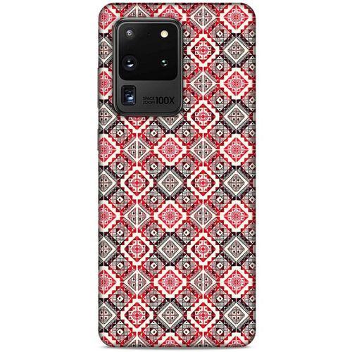 Ethnic Culture (89) Samsung Galaxy S20 Ultra Kılıf Silikon Kapak Desenli