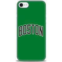 iPhone 7 Kılıf HD Baskılı Kılıf - Boston Yeşil + Tam Ekran Koruyucu