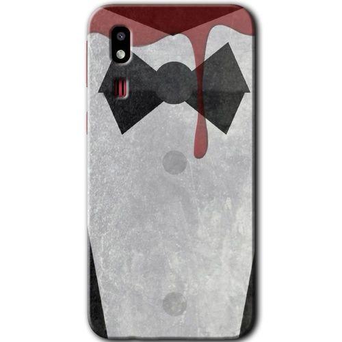 Galaxy A2 Core Kılıf HD Desen Baskılı Arka Kapak - Gentleman Blood