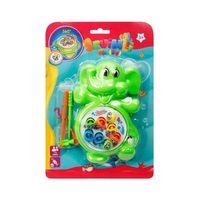 Eğitici Oyuncak 02371 Sevimli Balıkçı Kurmalı Balık Tutma Oyunu -Sunman