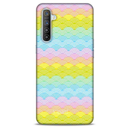 Oppo Realme XT Kılıf Pastel Renkler (1) Kılıfı Karışık Renkli