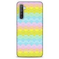 Oppo Realme XT Kılıf Pastel Renkler (1) Kılıfı Karışık Renkli