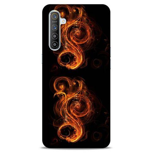 Lopard Oppo Realme XT Uyumlu Kılıf FireX (23) Ultra Koruma Kılıfı Ateşten Simge