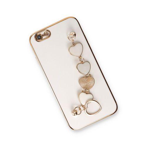 Newface iPhone 6 Kılıf Esila Silikon - Beyaz