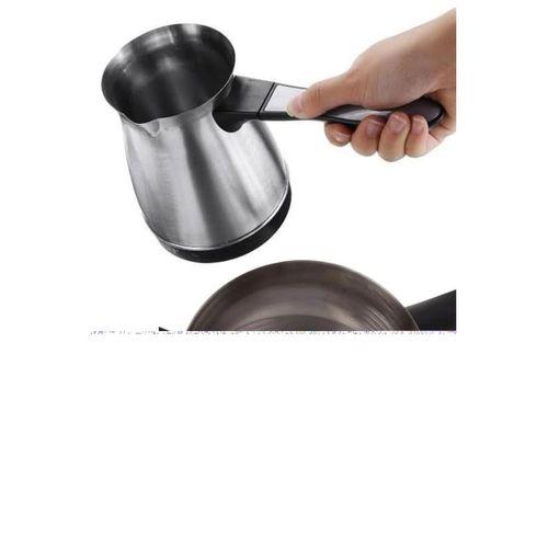 Paslanmaz Çelik Türk Kahvesi Makinesi 6 Fincan Kpasiteli Elektrikli Cezve