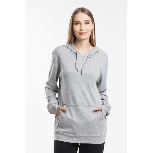 Kadın Kapş. Kanguru Cepli Sweatshirt spr21k25