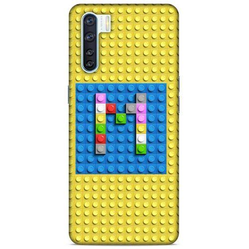 Lopard Oppo A91 Uyumlu Kılıf BloX (24) Darbe Emici Kılıf M Harfi