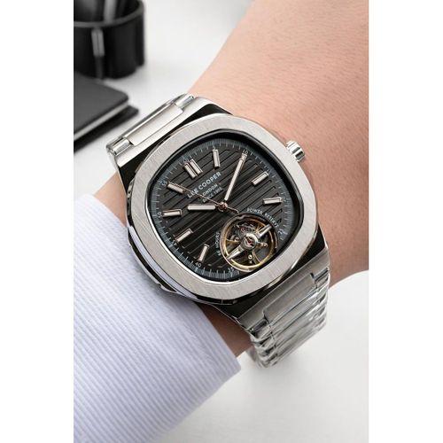 Lee Cooper 2 Yıl Garantili Otomatik Mekanizma İtalyan Bileklik Hediyeli 5 Atm Erkek Kol Saati LC.350