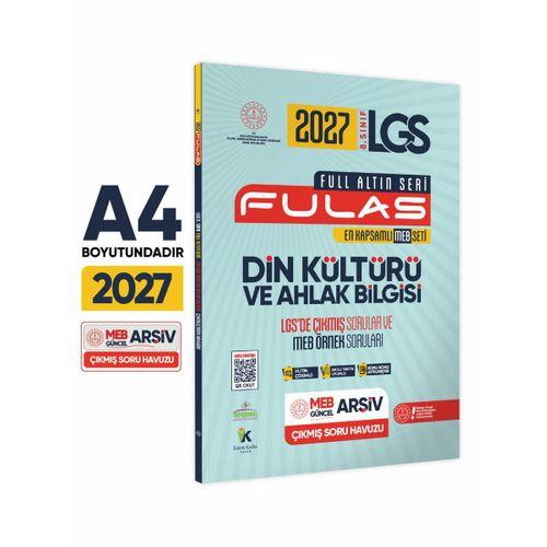 2027 8 Sınıf FULL LGS Altın Seri(FULAS) MEB Çıkmış Soru Bankası ve LGS 12li ONLİNE Set BASKI ÜCRETİ