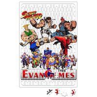 Street Fighter Evan Games 1988 Puzzle 240 Parça Yapboz