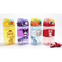 Kuromi Çift Bölmeli Pipetli Matara & Suluk Alk5112