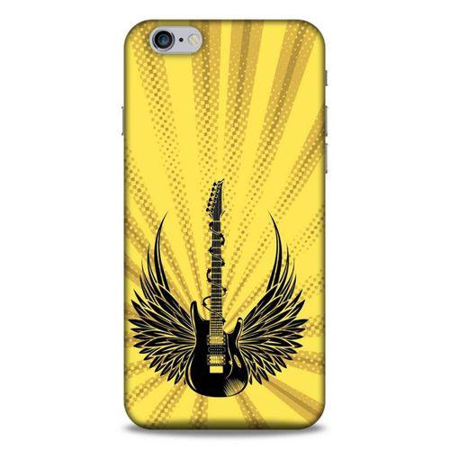 Lopard Apple Iphone 6S Plus Uyumlu Kılıf Tattoo's (41) Tank Kılıf Gitar Dövmesi