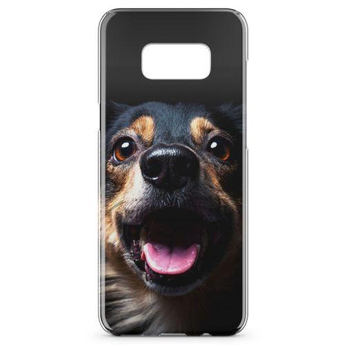 Samsung Galaxy S8 Plus Kılıf Spaniel Arka Kapak Koruma Desenli Full Koruyucu