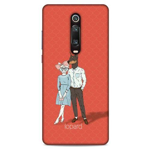 Xiaomi Redmi K20 Pro Kılıf FunnyMaX (15) Antişok Kılıf Kırmızı Kedi Köpek