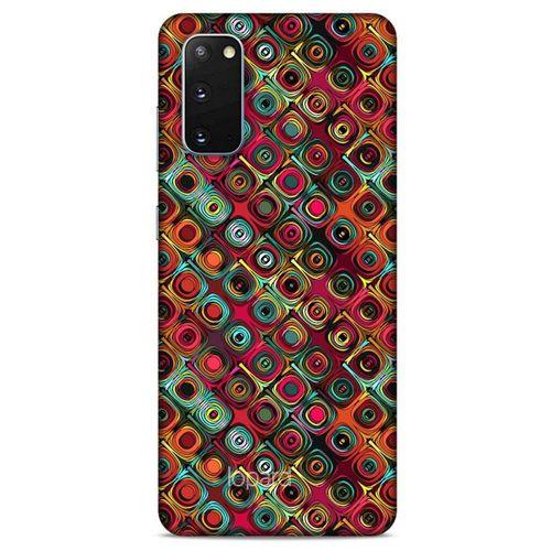 Samsung Galaxy S20 Kılıf Pastel Renkler (38) Neo Hybrid Kılıf Kırmızı Tonlar