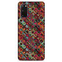 Samsung Galaxy S20 Kılıf Pastel Renkler (38) Neo Hybrid Kılıf Kırmızı Tonlar