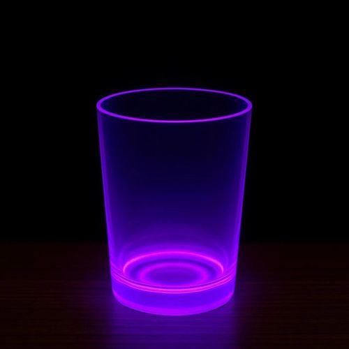 Eğitici Çocuk  PartyGlow Neon Mor Bardak 8.5 x 10.5 cm
