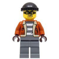 Lego Minifigür Police City Bandit Crook Male cty1566