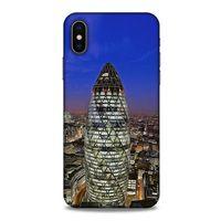 Apple Iphone X Kılıf Dünya Mimarisi (34) Slim Armor Kılıf Mary Axe Londra