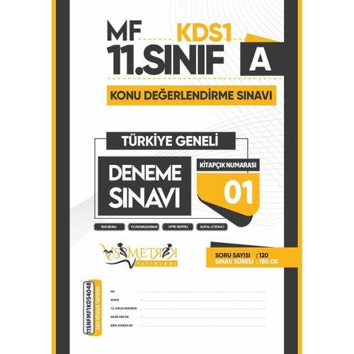 2026 11 Sınıf KDS SAYISAL SARMAL Deneme Paketi 5li Türkiye Geneli D Çözümlü Asimetrik Yayınları