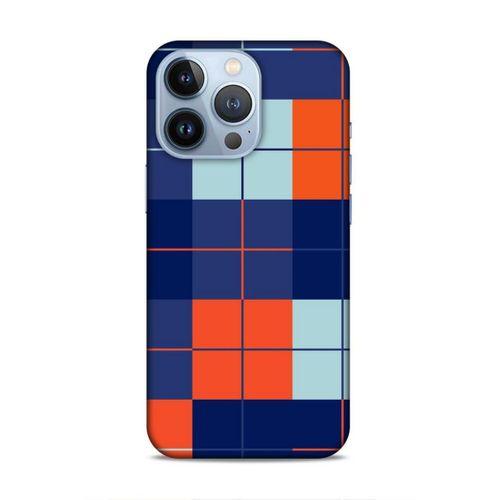 Apple iPhone 13 Pro Uyumlu Kılıf Insomnia (23) Ultra Koruma Kılıfı Kırmızı Lacivert
