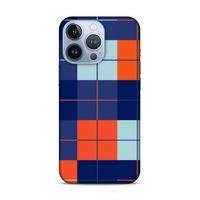 Apple iPhone 13 Pro Uyumlu Kılıf Insomnia (23) Ultra Koruma Kılıfı Kırmızı Lacivert