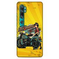 Xiaomi Mi Note 10 Uyumlu Kılıf Motorsiklet (44) Tough Armor Kılıf Harley