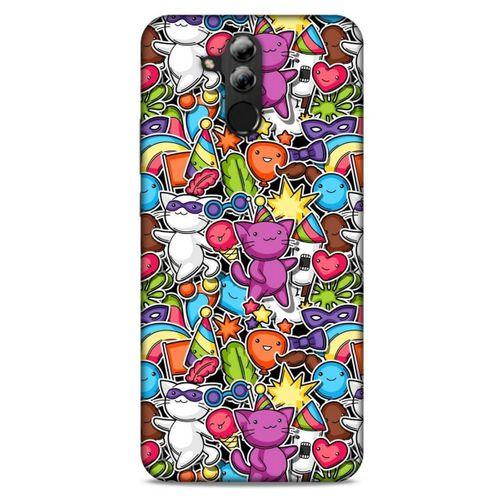 Huawei Mate 20 Lite Kılıf Japonya (16) Kalın Kılıf Japon Pokemon