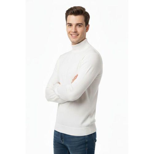 Erkek Yarım Balıkçı Kazak Çelik Örgü Regular Kalıp 4241B BGL-ST04854