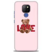 General Mobile GM 20 Kılıf HD Baskılı Kılıf - Love Bear + Tam Ekran Koruyucu