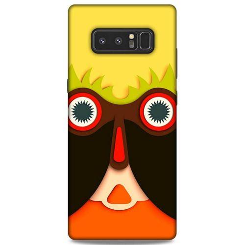 Lopard Samsung Galaxy Note 8 Uyumlu Kılıf Soyut Sanat (4) Desenli Koruma Kılıfı