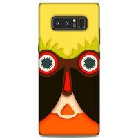 Lopard Samsung Galaxy Note 8 Uyumlu Kılıf Soyut Sanat (4) Desenli Koruma Kılıfı