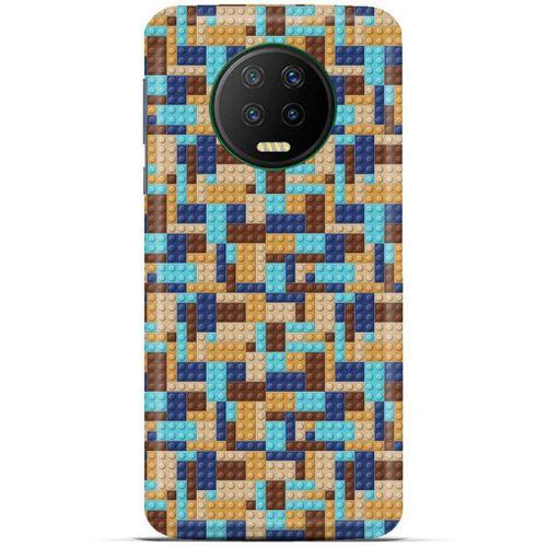Lopard İnfinix Note 7 Uyumlu Kılıf BloX (48) Bumper Kılıf Lacivert