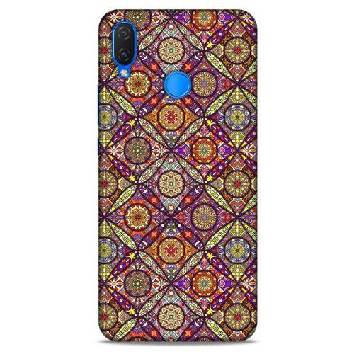 Ethnic Culture (96) Huawei Psmart 2019 Kılıf Silikon Kapak Desenli