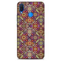 Ethnic Culture (96) Huawei Psmart 2019 Kılıf Silikon Kapak Desenli