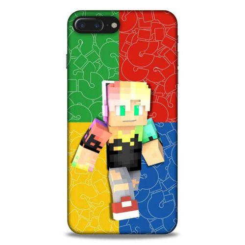 Lopard Apple Iphone 7 Plus Uyumlu Kılıf PiXel (49) Ultra Silikon Kılıf DJ MC